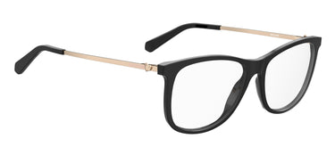 Premium Women Moschino Love Model Eyeglasses: MOL589 - Black(2)- SpecSMART Eye Clinic (Diagonal View)
